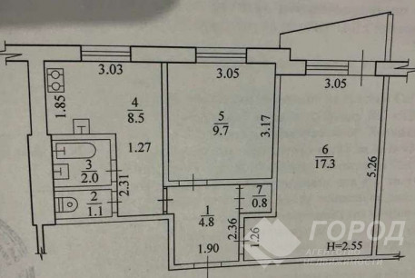 Продам 2-х кімнатну квартиру, Павлово поле, Код: 796567/1