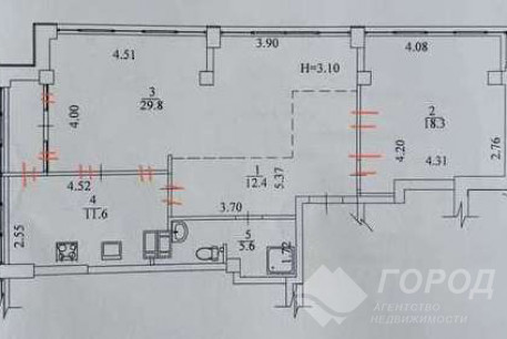 Продам 3-х кімнатну квартиру в новобудові, Гагарина проспект, Проспект Гагарина метро, Код: 796592/1