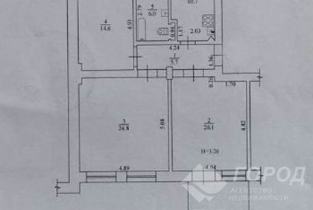 Продам 3-х кімнатну квартиру, Центр, Код: 796629/3