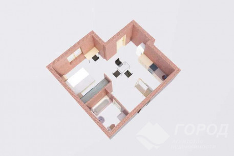 Продам 1-кімнатну квартиру в новобудові, Журавлевка, Код: 796742/7