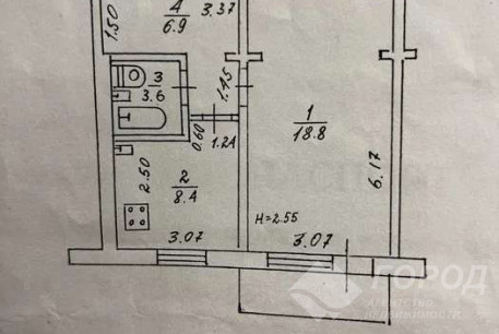 Продам 1-кімнатну квартиру, Салтовский, Завод им. Малышева метро, Код: 796812/1