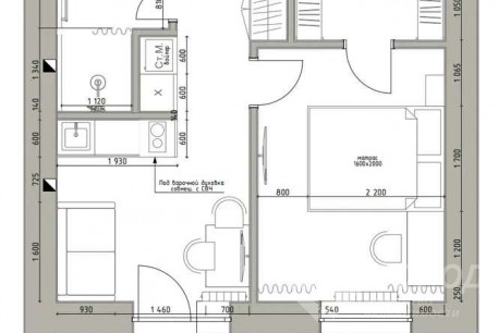 Продам 1-кімнатну квартиру в новобудові, Новые дома, Код: 796910/1