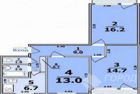 Продам 3-х кімнатну квартиру, Салтовка, Героев Труда метро, Код: 796938/1