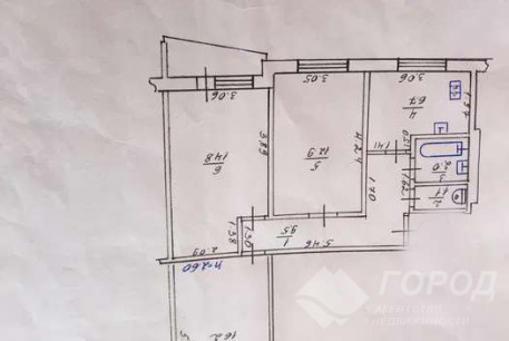 Продам 3-х кімнатну квартиру, Рогань, Код: 796942/1