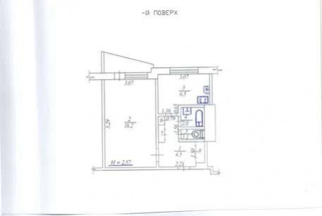 Продам 1-кімнатну квартиру, Холодная Гора, Холодная Гора метро, Код: 797089/1