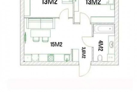 Продам 2-х кімнатну квартиру в новобудові, Гагарина проспект, Проспект Гагарина метро, Код: 797290/2