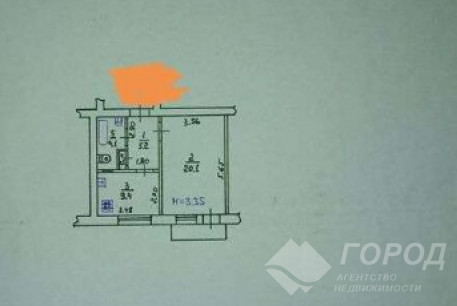 Продам 1-кімнатну квартиру, Центральный рынок, Южный вокзал метро, Код: 797333/3