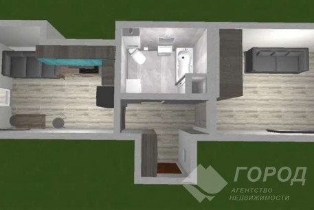 Сдам 1-кімнатну квартиру в новобудові, ХТЗ, Пролетарская метро (Индустриальная), Код: 797512/1