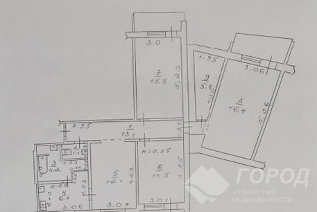 Продам 4-х кімнатну квартиру, Новые дома, Дворец спорта, Код: 797725/1