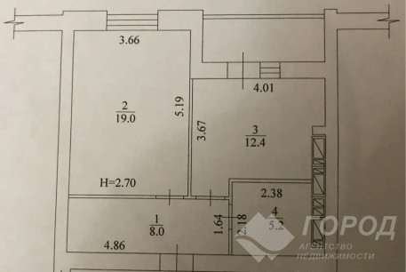 Продам 1-кімнатну квартиру в новобудові, Гагарина проспект, Проспект Гагарина метро, Код: 797821/1