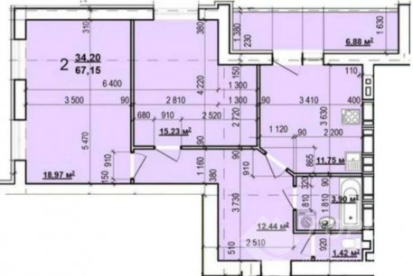Продам 2-х кімнатну квартиру, ХТЗ, ХТЗ метро, Код: 797937/1