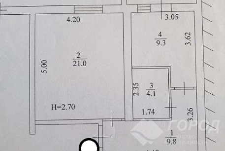 Продам 1-кімнатну квартиру, Алексеевка, Код: 798082/1