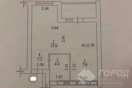 Продам 1-кімнатну квартиру в новобудові, Салтовка, Академика Павлова метро, Код: 798659/2