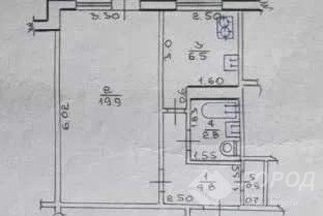 Продам 1-кімнатну квартиру, Салтовка, Код: 798980/1