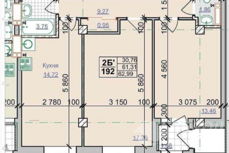 Продам 2-х кімнатну квартиру в новобудові, Гагарина проспект, Метростроителей метро, Код: 799032/1