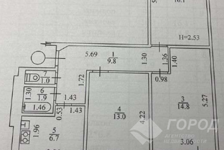 Продам 3-х кімнатну квартиру, Салтовка, Код: 799143/1
