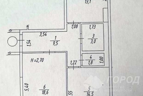Продам 2-х кімнатну квартиру в новобудові, Рогань, Код: 799169/1