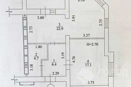 Продам 2-х кімнатну квартиру в новобудові, Гагарина проспект, Проспект Гагарина метро, Код: 799280/1