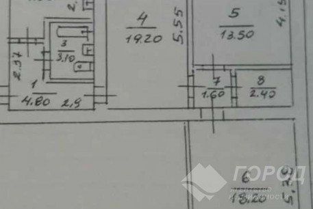 Продам 3-х кімнатну квартиру, Гагарина проспект, Код: 799282/1