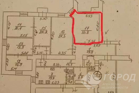 Продам гостинку, Центр, Исторический Музей метро, Код: 799326/1