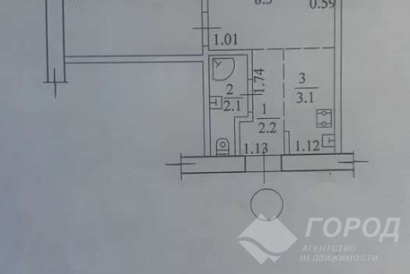 Продам 2-х кімнатну квартиру, Старая Салтовка, Код: 799494/1