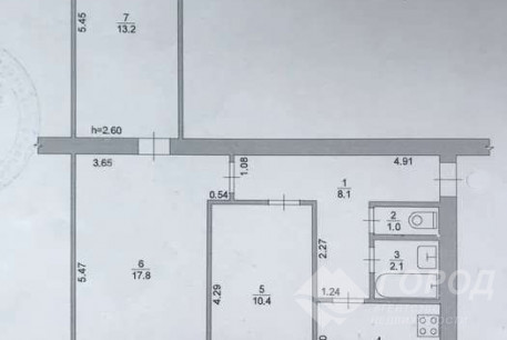 Продам 3-х кімнатну квартиру, Песочин, Надия, Код: 799497/1