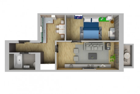 Продам 2-х кімнатну квартиру в новобудові, Сосновая Горка, Павловка, Код: 799558/1