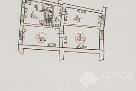 Продам 3-х кімнатну квартиру, Центр, Код: 799580/2