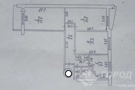 Продам 3-х кімнатну квартиру, Рогань, Солнечный, Код: 799951/1