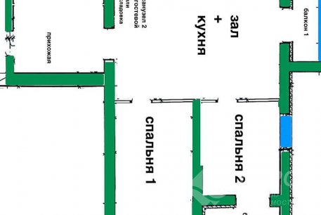 Продам 2-х кімнатну квартиру в новобудові, Салтовский, Завод им. Малышева метро, Код: 799994/1