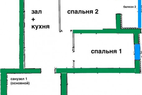 Продам 2-х кімнатну квартиру в новобудові, Салтовский, Завод им. Малышева метро, Код: 800025/1