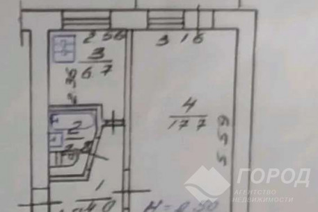 Продам 1-кімнатну квартиру, ХТЗ, Код: 800114/1