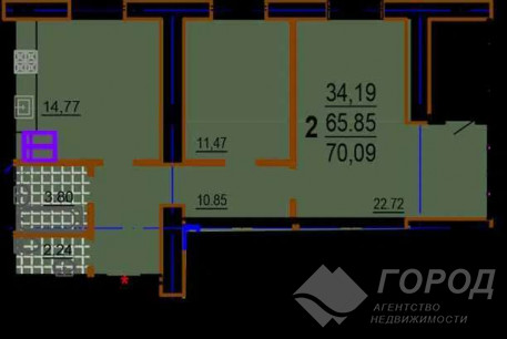 Продам 2-х кімнатну квартиру в новобудові, Павлово поле, 23 Августа метро, Код: 800116/1