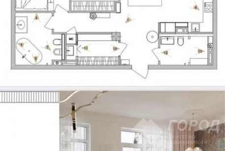 Продам 3-х кімнатну квартиру в новобудові, Сосновая Горка, Код: 800306/1