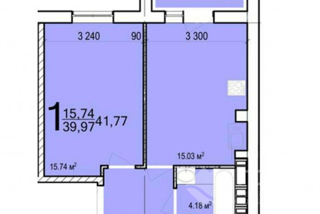 Продам 1-кімнатну квартиру в новобудові, Салтовка, Академика Барабашова метро, Код: 800310/1