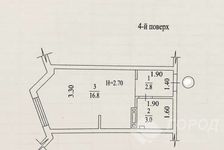 Продам гостинку, Сосновая Горка, Научная метро, Код: 800434/1