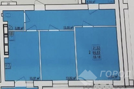Продам 2-х кімнатну квартиру в новобудові, Гагарина проспект, Код: 800614/23