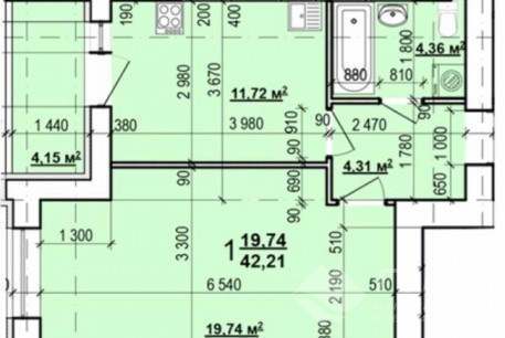 Продам 1-кімнатну квартиру, ХТЗ, Пролетарская метро (Индустриальная), Код: 800614/34