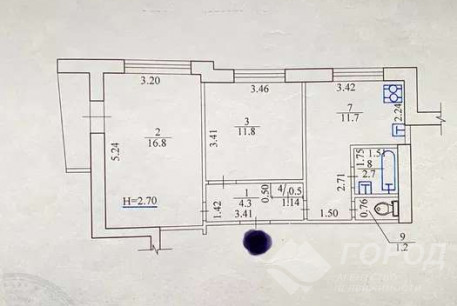 Продам 2-х кімнатну квартиру, Новые дома, Код: 800781/1