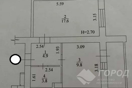 Продам 1-кімнатну квартиру, Центральный рынок, Центральный Рынок метро, Код: 801064/1