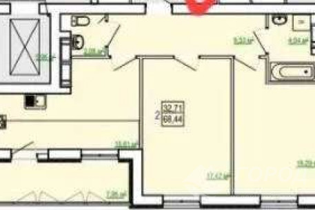 Продам 2-х кімнатну квартиру в новобудові, Холодная Гора, Холодная Гора метро, Код: 801064/2