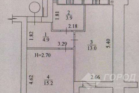 Продам 1-кімнатну квартиру в новобудові, Журавлевка, Код: 801256/2