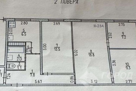 Продам 4-х кімнатну квартиру, Алексеевка, Код: 801266/1