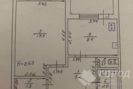 Продам 1-кімнатну квартиру, Северная Салтовка, Код: 801402/1