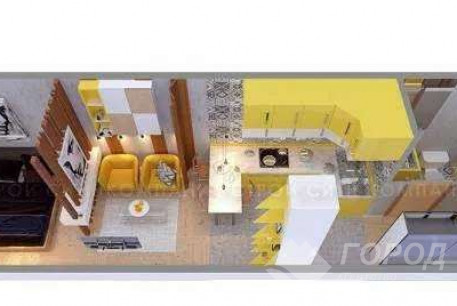 Продам 1-кімнатну квартиру в новобудові, Салтовский, Завод им. Малышева метро, Код: 801404/1