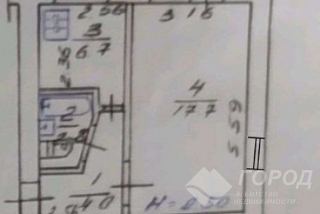 Продам 1-кімнатну квартиру, ХТЗ, ХТЗ метро, Код: 801470/1