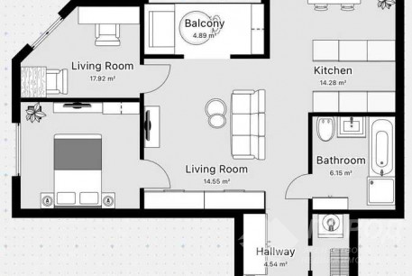 Продам 2-х кімнатну квартиру в новобудові, Павлово поле, Код: 801730/1