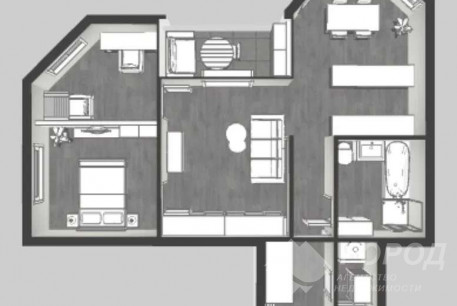 Продам 2-х кімнатну квартиру в новобудові, Павлово поле, Код: 801730/1