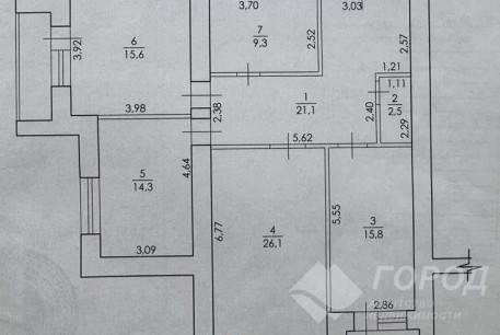 Продам 3-х кімнатну квартиру в новобудові, Алексеевка, Код: 801755/2