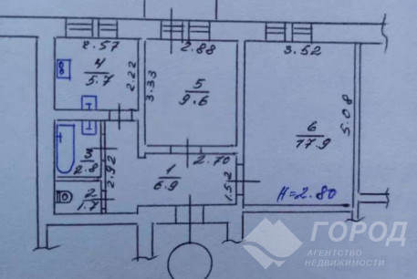 Продам 2-х кімнатну квартиру, ХТЗ, Код: 801784/1